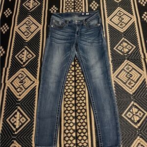 Miss me jeans great look feel and design size 29 inseam 30